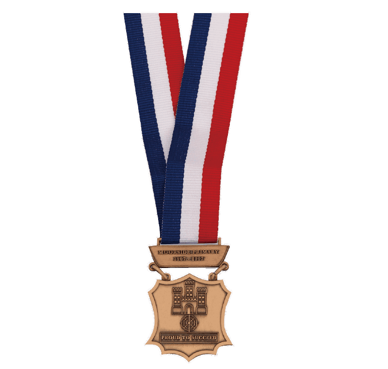 MOORSIDE Ribbon with Medal