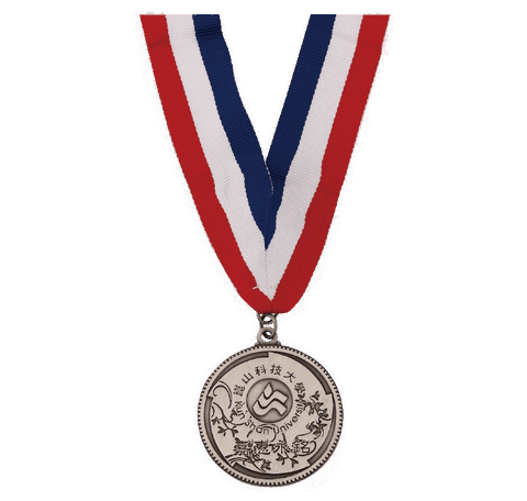 Kun Shan University Ribbon with Medal