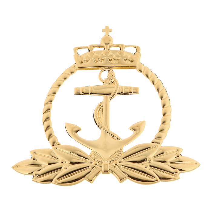 Metal Emblems of Norwegian Navy Pin