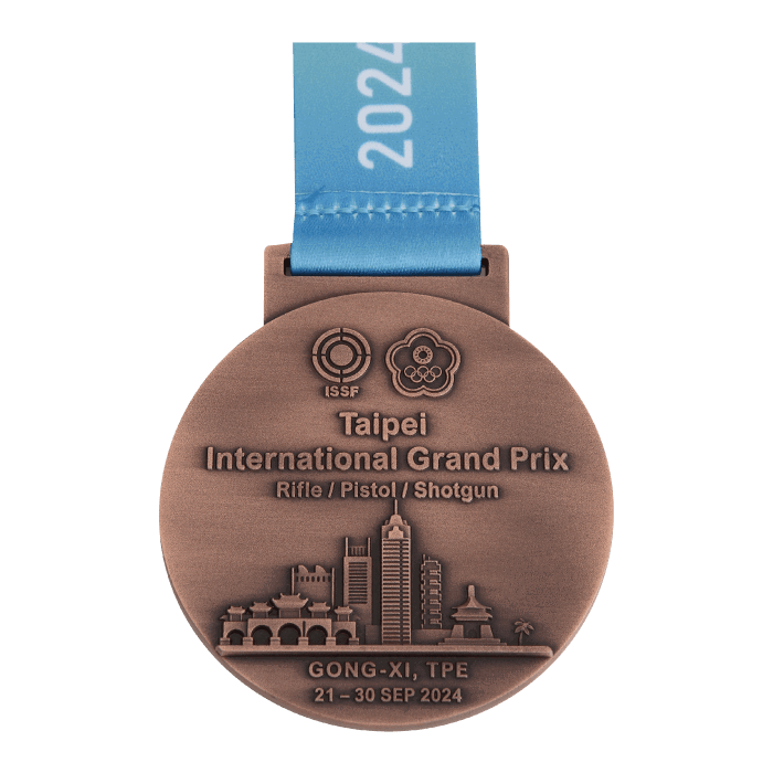 2024 Taipei International Grand Prix Ribbon with Medal 2