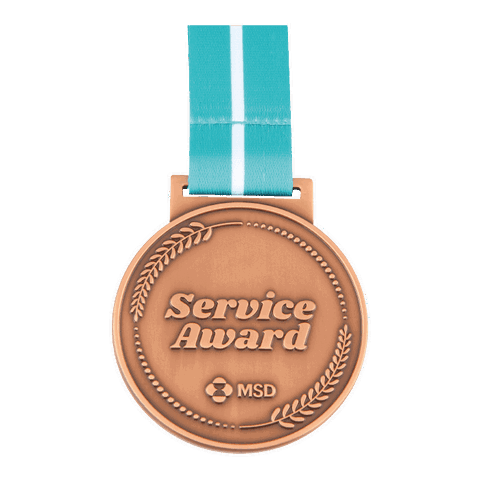 MSD Ribbon with Medal