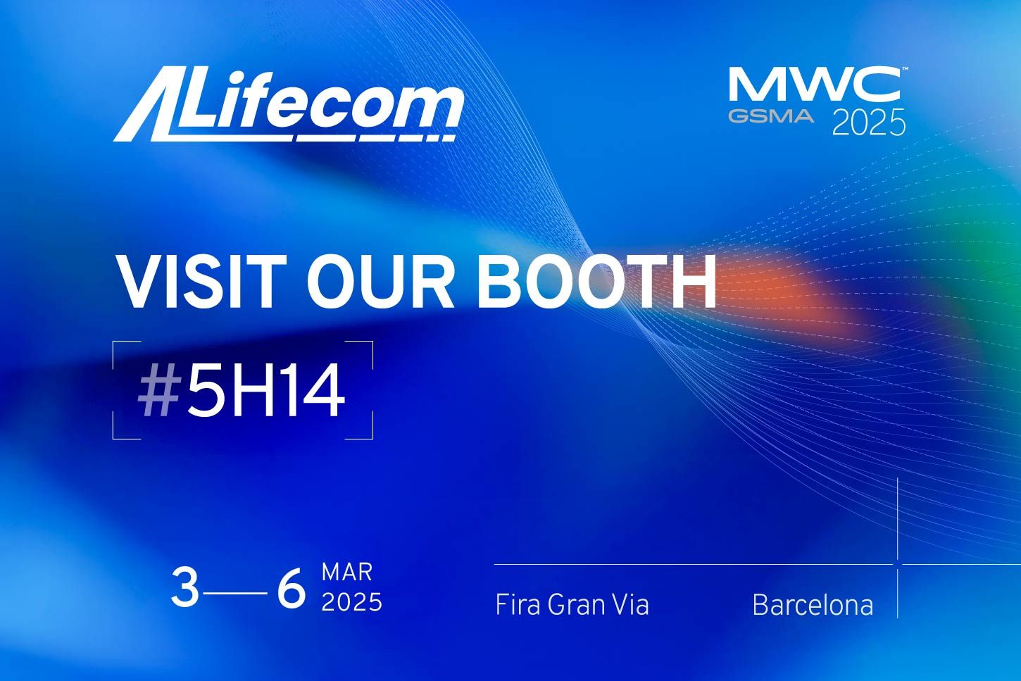 Visit ALifecom at MWC 2025 in Barcelona