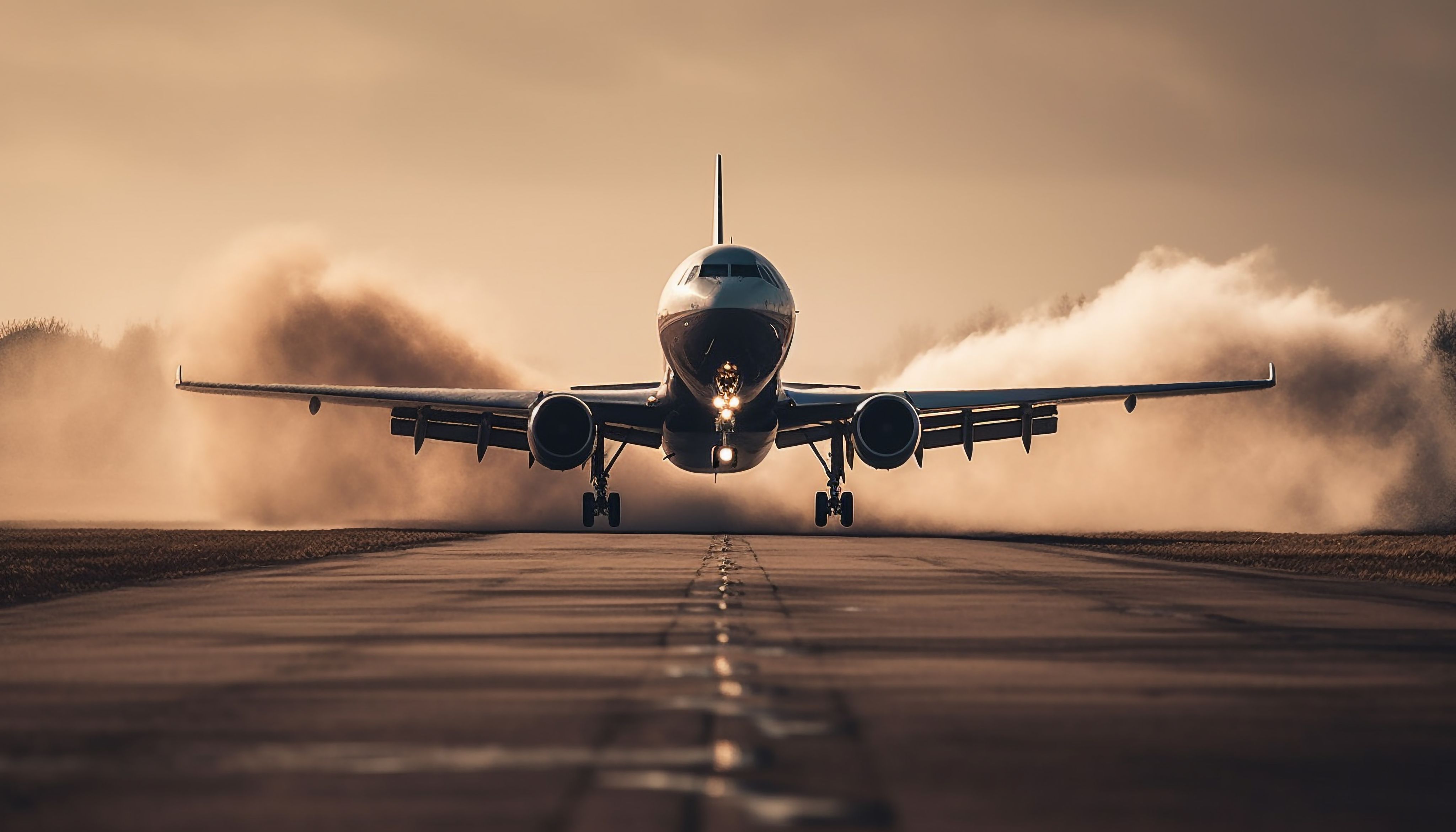 flying-passenger-airplane-taking-off-into-blue-sunset-sky-generated-by-ai.jpg