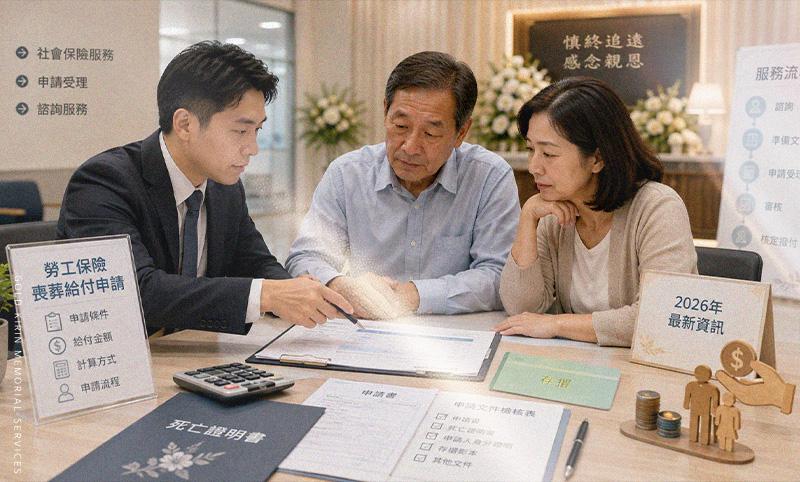 勞保喪葬補助能領多少?最新申請條件、津貼計算與流程懶人包 - 喪葬補助辦理.jpg