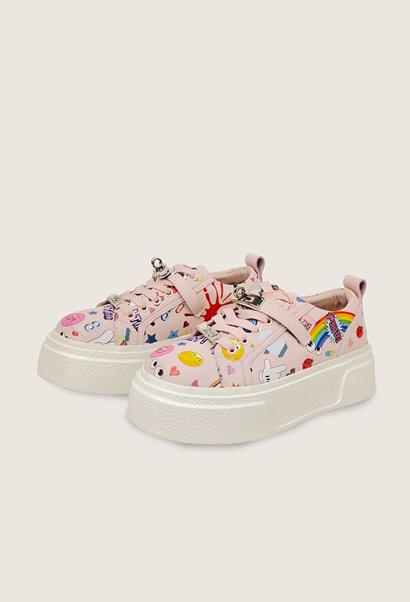 Emoji Pop厚底休閒鞋