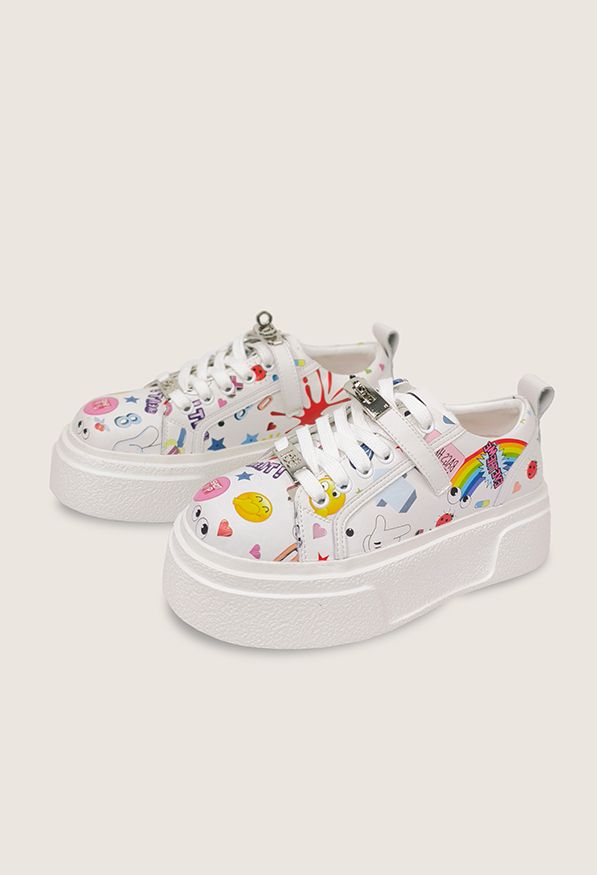Emoji Pop厚底休閒鞋