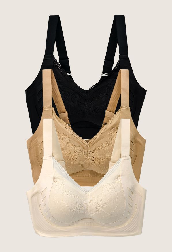 【Misty】3入組 穩定承托內衣